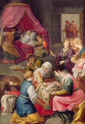 El nacimiento de la Virgen, 1640